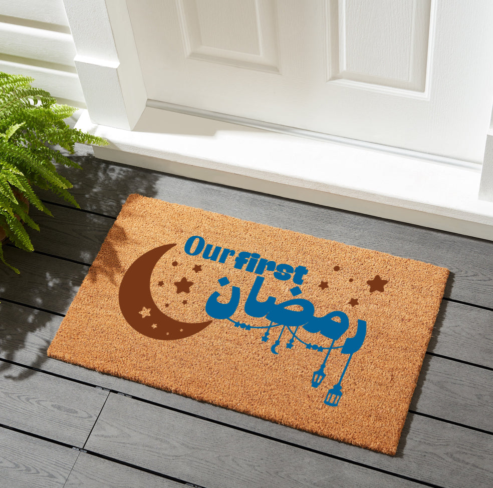 Our First رمضان Doormat