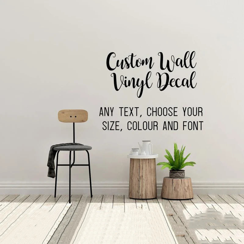 Customize Your Wall Decal