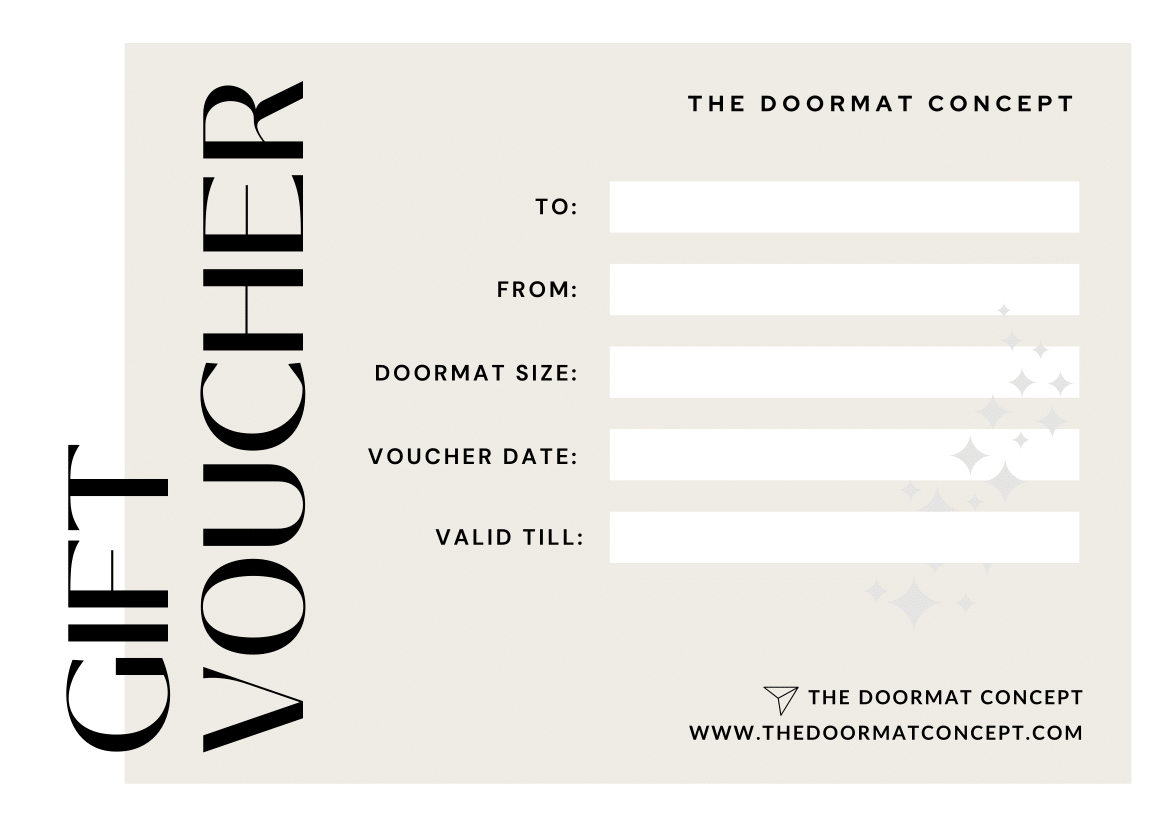 Door Mat Concept Gift Card